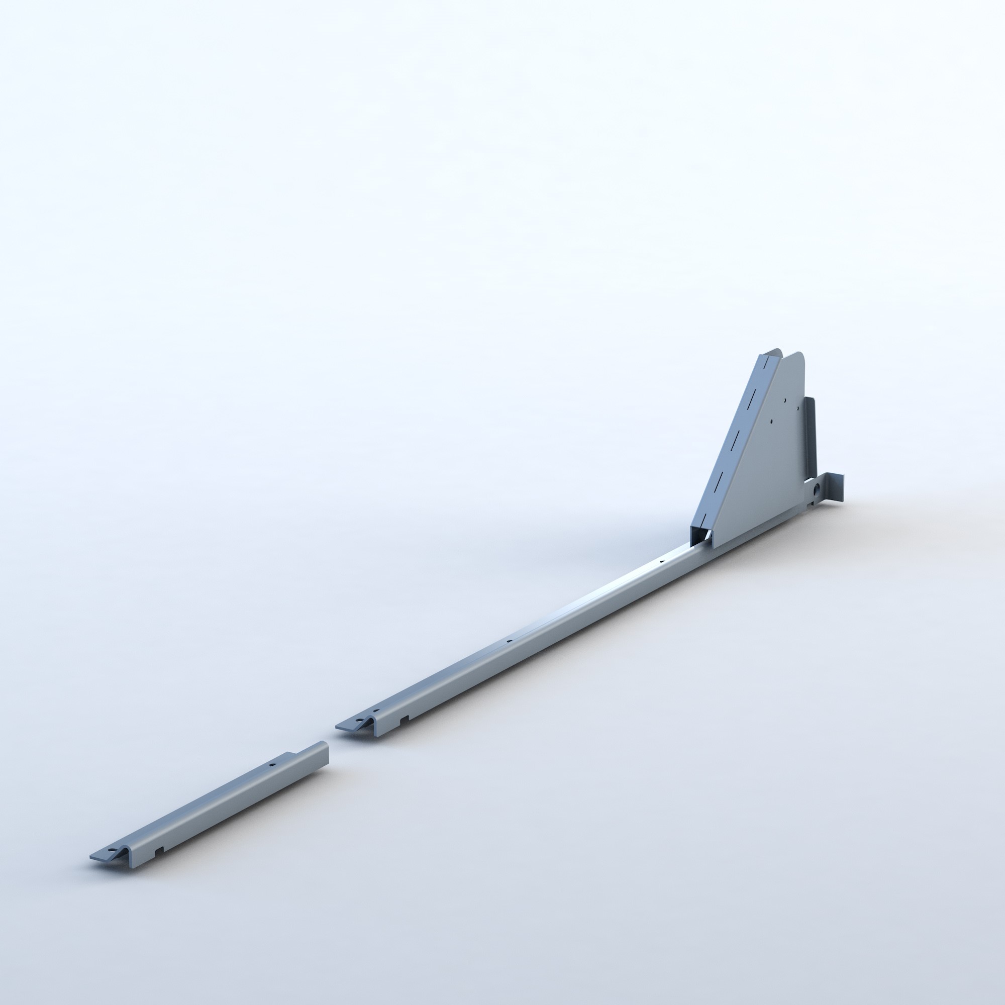 Guide rail left