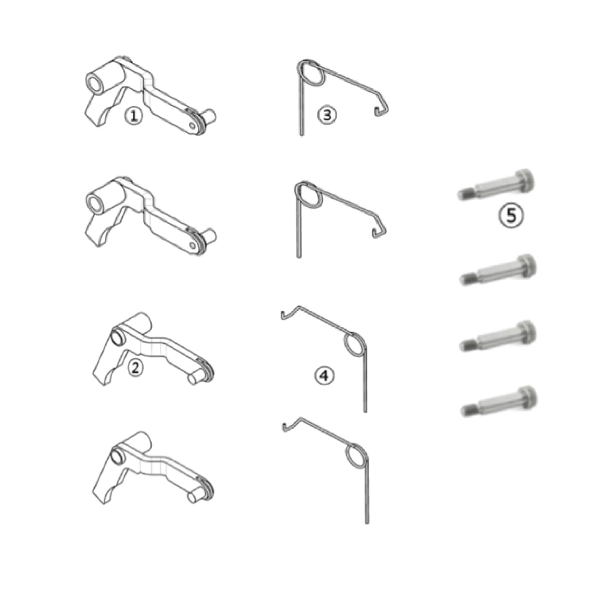 Set safety locks